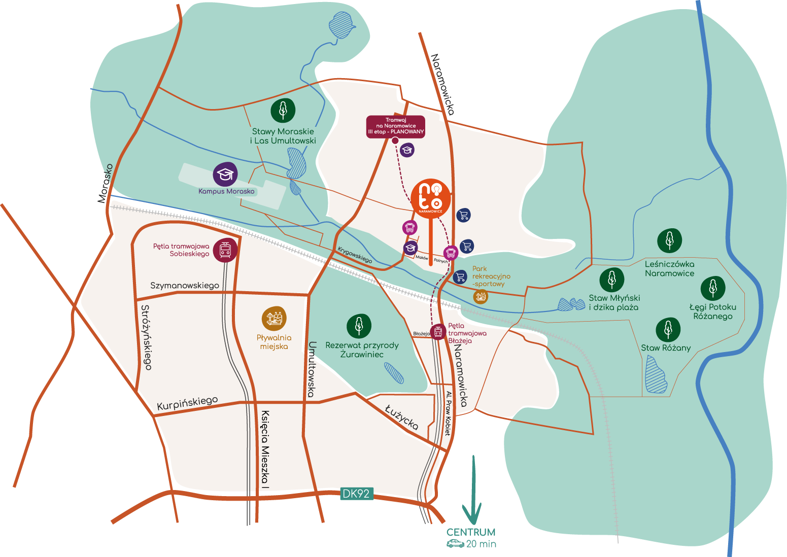 mapa notonaramowice
