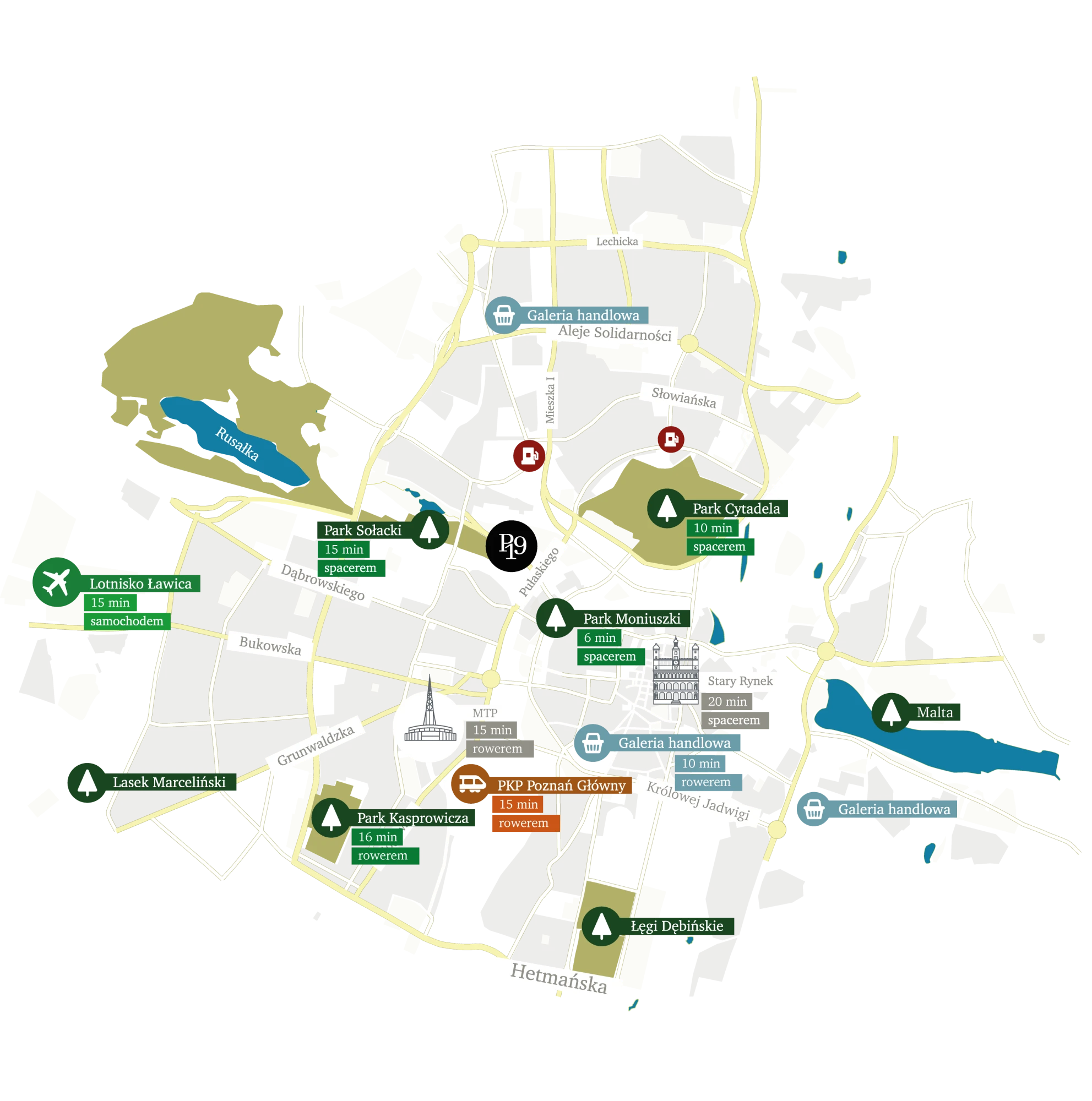 mapa pulaskiego 19
